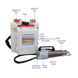 Tiny Fogging Machine Portable Thermal Fogger Machine Fog <b>Sprayer</b> Mist Fogger Machine for Agricultural Pest Control Disinfection - Product Image 4