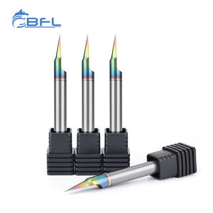 עבור bfl קרביד cnc v חיתוך חותך חתיכות צבע מצופה עם אלטין עבור odm עץ & oem אוem תמיכה מותאמת אישית - Product Image 3