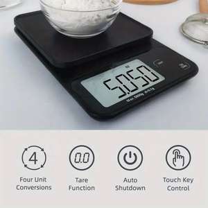 Vente en gros Rétro 5kg ABS Plate-forme Numérique <span class=keywords><strong>Plus</strong></span> <span class=keywords><strong>grande</strong></span> Balance de cuisine LCD - Product Image 4