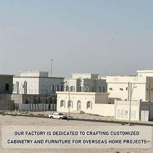 Îlot de cuisine moderne de luxe sur mesure, écologique, en contreplaqué laqué, avec bar et armoire, pack de rénovation complet incluant charnières et paniers de tiroir - Product Image 6