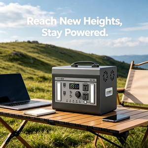 All-in-one 3000Wh Portable Power Station 800W Solar <b>Generator</b> 3500 Cycles With 10W Wireless Charger for <b>Camping</b> Home Use Outdoor - Product Image 1
