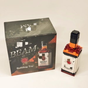 Whiskey Chai Trang Trí Cá Nhân Tự Làm Gạch Mô Hình Sáng Tạo Sưu Tập Đồ Chơi Quà Tặng Xây Dựng Khối Trang Trí Cho 1:8 Nhựa - Product Image 5