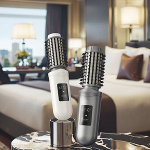 <span class=keywords><strong>Brosse</strong></span> à cheveux <span class=keywords><strong>ronde</strong></span> électrique populaire, <span class=keywords><strong>brosse</strong></span> thermique ionique <span class=keywords><strong>chauffante</strong></span> à air chaud pour un usage domestique ou en salon, <span class=keywords><strong>brosse</strong></span> à friser les cheveux - Product Image 1