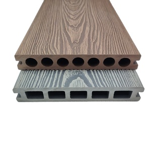 Gỗ nhựa <span class=keywords><strong>composite</strong></span> decking sàn rắn ngoài trời decking sàn WPC gỗ decking Vinyl sàn 10 mét - Product Image 3