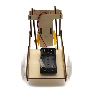 OKYN-G6715 Giocattolo Educativo in Legno per Bambini, Robot Programmabile Fai-da-Te, Puzzle Scientifico, Esperimento di Montaggio Superficiale 100g - Product Image 2