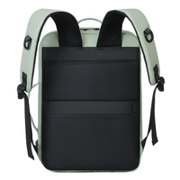Tas Laptop Bisnis Grosir Anti Air 15.6 Inch Ransel Komputer Dengan Port Pengisian Daya USB Logo Kustom Ransel Perjalanan untuk Pria
