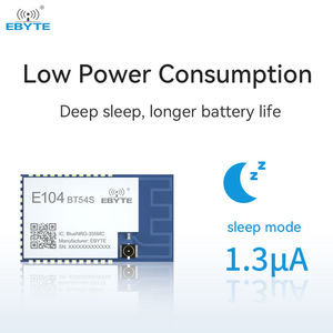 Ebyte ODM E104-BT54S bluenrg355mc TTL mức độ đầu ra ble5.1 tiêu thụ điện năng thấp Micro 2.4GHz Soc mô-đun BLE mô-đun không dây - Product Image 4