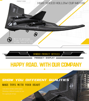 Nouveau bombardier B2 FX632 RC avion 2.4GHZ contrôle sans fil jouets mini 2CH avion Drone enfants jouets cadeau de noël