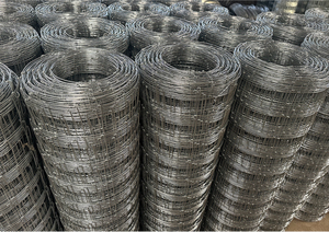 Panel de Malla de Alambre de Hierro Galvanizado Soldado Yuking YK para Cercas de Ganado y Cabras, 1.2m/100m con Servicio de Procesamiento de Doblado - Product Image 3