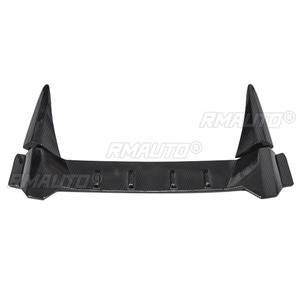 Aileron de toit Mustang aspect fibre de carbone style combat, kit carrosserie aileron de coffre arrière pour Ford Mustang 2015-2020, accessoires auto - Product Image 5