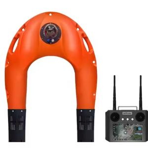 Aro Salvavidas Inteligente Moderno con Control Remoto, Color Naranja, Categoría de Botes Salvavidas para Seguridad Acuática - Product Image 5