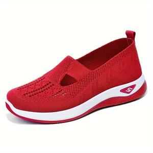 Zapatillas FlexComfort Knit <span class=keywords><strong>Slip</strong></span>-On para verano y primavera <span class=keywords><strong>Sketchers</strong></span> para mujer nuevos zapatos para hombre - Product Image 3