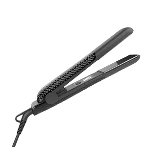 2024 Creative Product Portable 3d Floating Splint Fast Heating Low Temperature Styling Hair Straightener And Curling Iron In 1