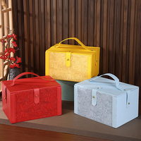 Produits écologiques 2026 Coffret cadeau chocolat en gros  Valise en cuir PU Coffret cadeau fête des mères Caixa Presente