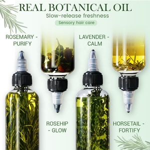 Custom Hair Care Strengthens Thicker Scalp Treatment Nourishing Biotin Natural Herbal Rosemary Hair Growth <strong>Oil</strong> - Product Image 2