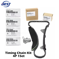 New Auto Parts G4NC Engine Timing Chain Kit Guide Tensioner Arm 24300-2E200 for Hyundai Elantra Tucson Forte Optima 24321-2E200