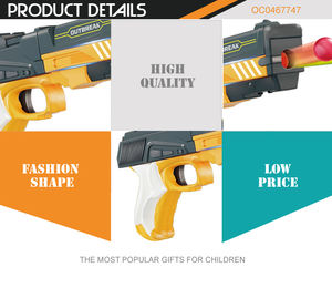 2in1 DIY Launch EVA et TPR Soft Rubber Bullet Gun Toy Kids With Soft Bullet - Product Image 3