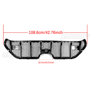 Pour Toyota RAV4 2019-2021 : Calandre avant style nid d'abeille, grille de course, garniture de ventilation de capot supérieur, kit carrosserie, accessoires automobiles - Product Image 6
