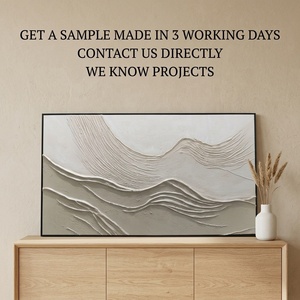 <span class=keywords><strong>Peinture</strong></span> à l'huile abstraite texturée 3D personnalisée <span class=keywords><strong>sur</strong></span> <span class=keywords><strong>toile</strong></span> pour la décoration <span class=keywords><strong>de</strong></span> hôtels <span class=keywords><strong>de</strong></span> luxe, <span class=keywords><strong>de</strong></span> boutiques, <span class=keywords><strong>de</strong></span> bureaux, <span class=keywords><strong>de</strong></span> projets commerciaux et d'hôtellerie - Product Image 3