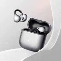 Auriculares Inalámbricos con Clip para Oreja M169 2026, Sonido Hi-Fi BTV 6.0, Batería de 15 Horas de Duración, Auriculares TWS para Viajes, Juegos y Deportes