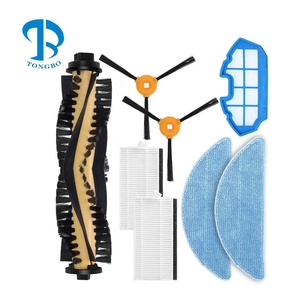 Cepillo Principal, Cepillo Lateral, Filtro HEPA, Paño de Limpieza, Filtro Primario Compatible con Cecotec <span class=keywords><strong>Conga</strong></span> Excellent <span class=keywords><strong>990</strong></span>, Ecovacs Deebot N79S N79 - Product Image 1