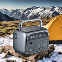Alimentation de secours rechargeable Lifepo4 Batterie Générateur solaire d'urgence 400w Centrale électrique portable