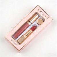 Caja de Cartón Ecológica y Reciclable para Brillo Labial, Bálsamo Labial, Cuidado de la Piel, Lápiz Labial, Brillo Labial, Empaque Cosmético de Papel Personalizado