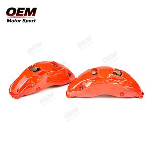 Nuevo Kit de Frenos Grandes de 10 Pistones Delanteros y 4 Traseros en Rojo |   Juego de Calibradores Monobloque de Hierro Fundido de Alta Calidad para 911 Cayenne - Product Image 6