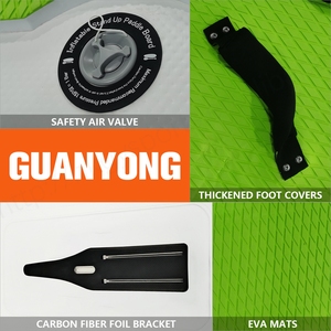 Most Popular Customizable PVC Inflatable SUP Surfboards Adults Universal Hydrofoil Wings Foil Carbon Fiber 110L/140L Ocean Infla - Product Image 4