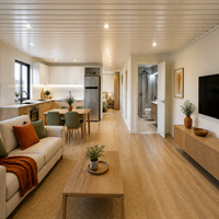 Maison en bois rustique, écologique, imperméable, préfabriquée, modulaire, pour la vie en famille, hôtel en plein air