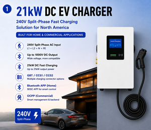 Neuer 21kW DC EV-Lader 240V Einphasig Südafrika 1000V Weitspannungsbereich GBT/CCS für Zuhause mit <span class=keywords><strong>SESC</strong></span> APP-Verbindung Nachrüstung/Upgrade - Product Image 1