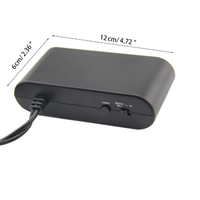 Adaptateur USB pour manette GameCube GC, convertisseur 4 ports pour Nintendo Switch NGC/Wii U/PC, jeu de combat Star