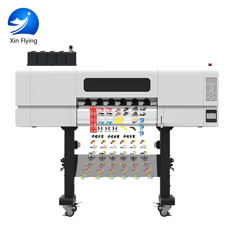 Fácil de operar 620mm 12m 2/h impressora uv máquina/dtf impressora uv