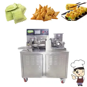 2024 Multi Function Automatic SY-710 Dumpling Machine Samosa Machine Pot Stickers Empanada Machine