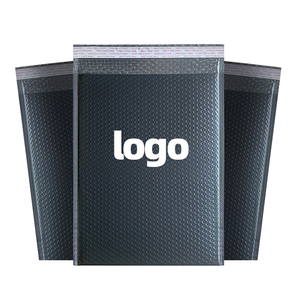 <span class=keywords><strong>Enveloppe</strong></span> en plastique noire avec logo personnalisé, rembourrée, pour l'expédition postale, sac d'emballage pour courrier, sac polyvalent pour envoi postal, sac à bulles - Product Image 3