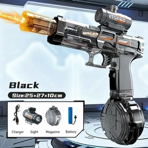 Pistola de Agua Eléctrica para Niños, Pistola de Juguete Eléctrica Automática de Alta Calidad, Plástico de Alta Presión, Cámara de Retorno, Regalo Genial, Juego de Disparos - Product Image 4