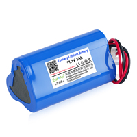 Baterai Lithium Kustom 11.1V 3Ah NMC 3S OEM ODM untuk Penyemprot Listrik, Perekam EKG Portabel, Pengukur Ketebalan Lapisan, Pompa Udara