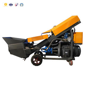 דיזל נייד משאבות בטון דיזל מיני דיזל משאבת בטון, מכשיר שאיבה עבור 24 מ 'בטון - Product Image 4