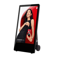 Affichage numérique interactif, support de sol extérieur, lecteur vidéo Android, écran publicitaire LCD, centre commercial, magasin de détail