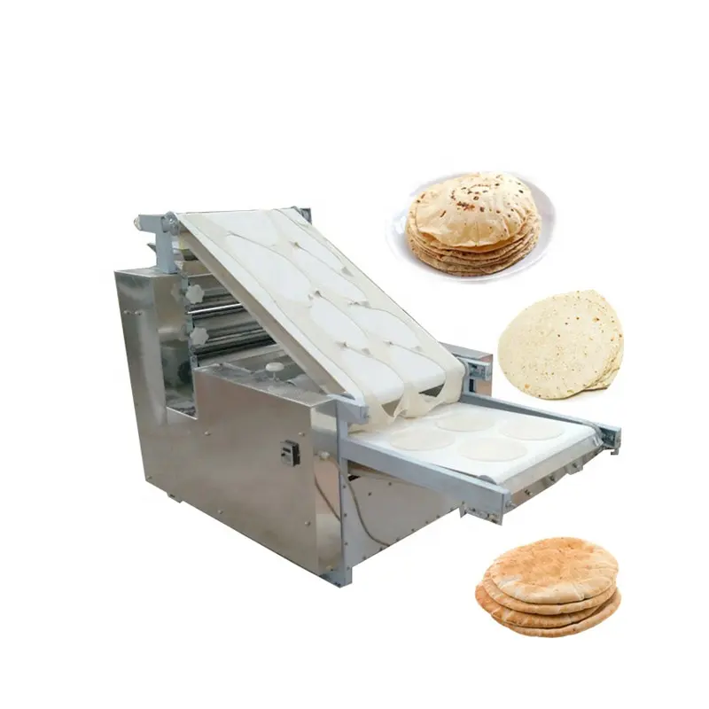 High quality automatic aca naan pita bread making machine