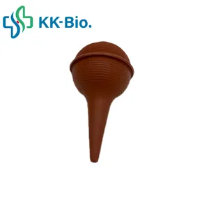 KK Wholesale eco-friendly Custom logo Soft Rubber Ear Wash Bulb Rubber Ear Washer Cleaner Ear Syringe