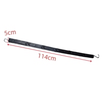 Sangle de suspension réglable multi-agrafes pour équipement de hockey, en polyester robuste, pour le rangement de casques et de protections, BANDAGE