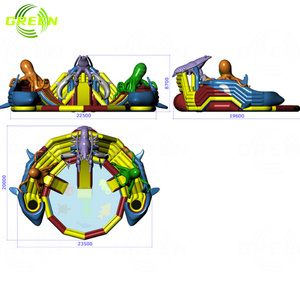 Toboganes <span class=keywords><strong>de</strong></span> agua inflables verdes, venta al por mayor, pulpo, <span class=keywords><strong>castillo</strong></span> inflable comercial, piezas <span class=keywords><strong>de</strong></span> agua, toboganes <span class=keywords><strong>de</strong></span> agua grandes a la venta, <span class=keywords><strong>San</strong></span> Antonio - Product Image 5