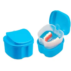 กล่องเก็บฟันปลอม,พร้อมตัวกรองแบบพกพากล่องใส่อุปกรณ์จัดฟันที่เก็บฟัน