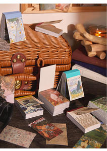 <span class=keywords><strong>Van</strong></span> <span class=keywords><strong>Gogh</strong></span>-Bloc <span class=keywords><strong>de</strong></span> notas <span class=keywords><strong>de</strong></span> <span class=keywords><strong>la</strong></span> serie <span class=keywords><strong>de</strong></span> <span class=keywords><strong>la</strong></span> luna y <span class=keywords><strong>la</strong></span> <span class=keywords><strong>noche</strong></span>, pegatinas Doudou, Manual creativo, oficina, diario, pegatina, libro, 6 diseños - Product Image 2