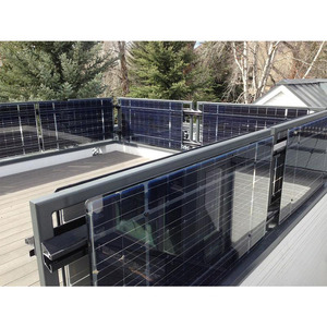 แผงโซลาร์เซลล์แบบโปร่งใส OEM กำลังไฟสูง แผงโซลาร์เซลล์แบบ BIPV สำหรับหลังคา แผงโซลาร์เซลล์แบบโปร่งใสสำหรับหลังคา - Product Image 5