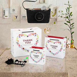 Wins Flying Custom Luxury Cardboard Promotional Shopping Paper Bag Hard Own Logo for Clothing <b>Socks</b> Shoes - Product Image 2