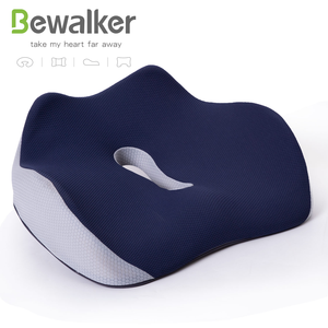 Vente chaude Home Office Confortable <span class=keywords><strong>Chaise</strong></span> D'ordinateur Coussin De Siège Antidérapant En Mousse À Mémoire Piliers Lombaires pour Fesses Sédentaires - Product Image 2