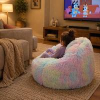 Meilleures ventes 2022 : Canapé en mousse confortable et doux en fausse fourrure pour salon, fauteuil citrouille, canapé en mousse sur mesure, vente en gros de canapés en mousse.