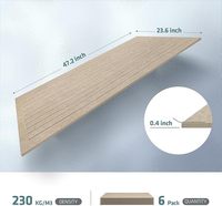 Panneau acoustique en polyester PET en promotion avec épaisseurs de 5 mm, 9 mm et 12 mm